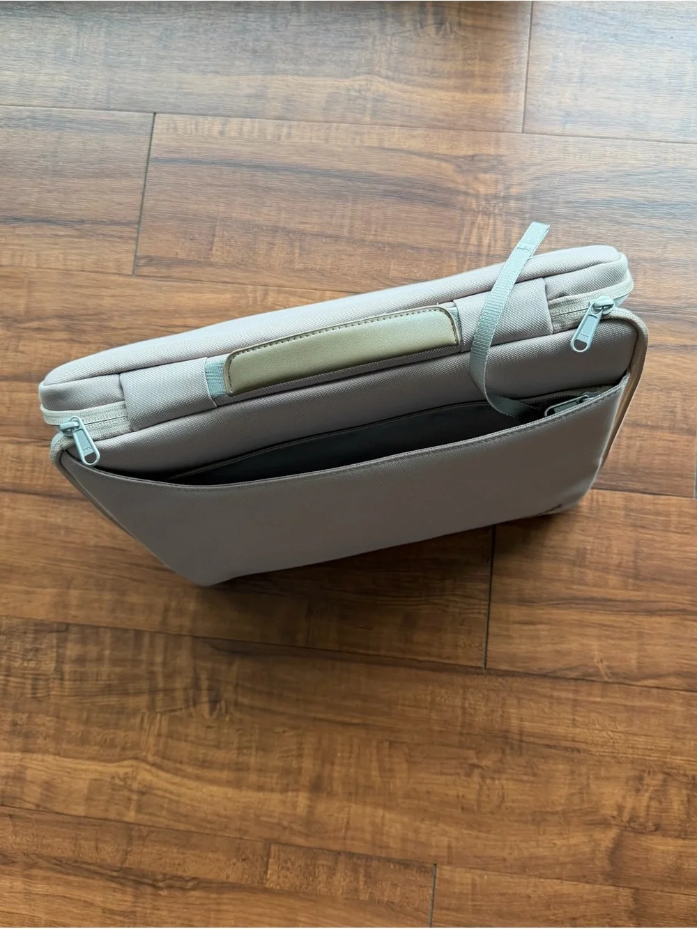 Bomboc Light Beige Men's Laptop Bag with Front Pocket
